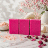 Pink Scrub handmade soap bar