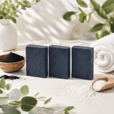 Black Soap handmade soap bar
