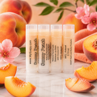 Sunny Peach lip balm