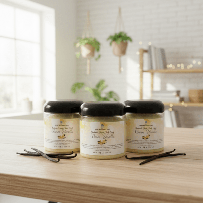 Warm Vanilla scrub