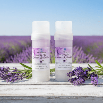 solid lotion lavender