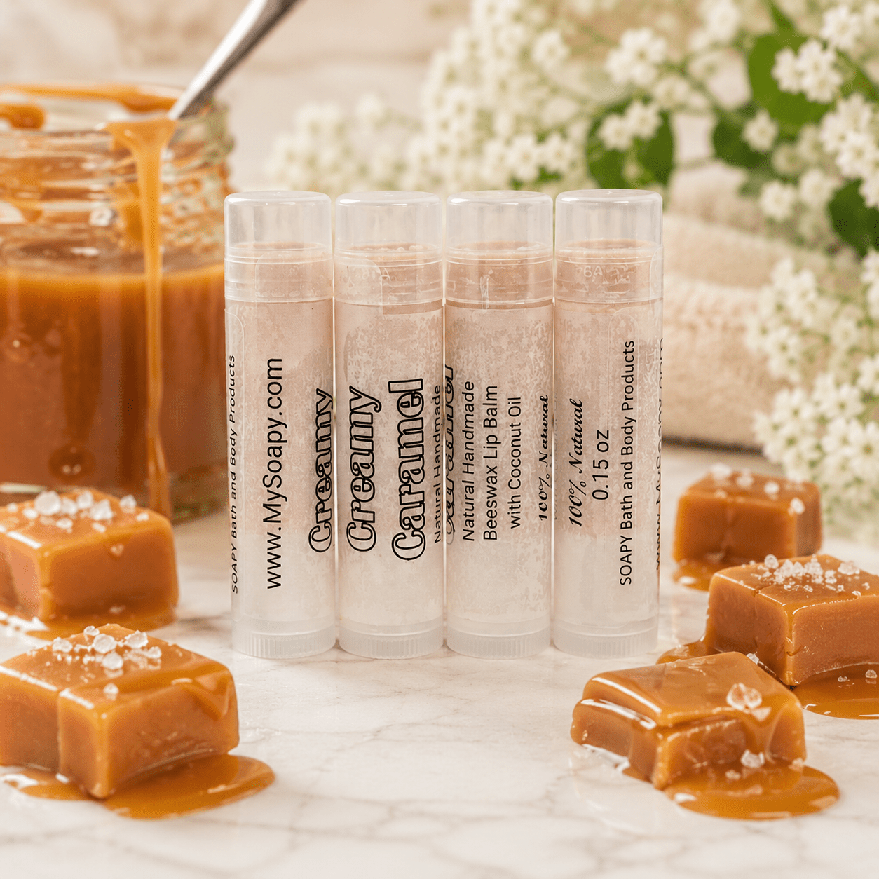 Creamy Caramel lip balm