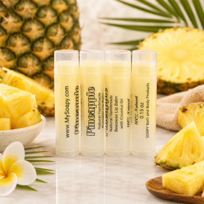 Pineapple lip balm