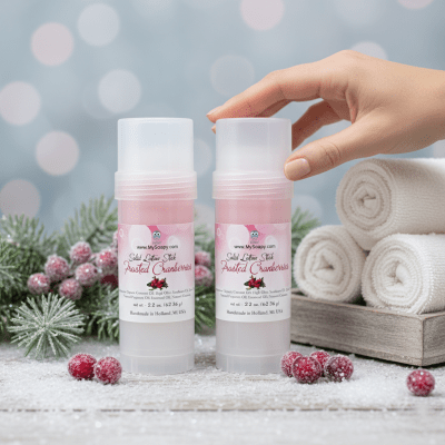 Solid Lotion Frosted Cranberry