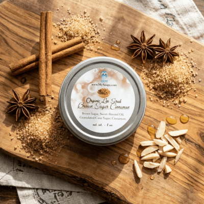Brown Sugar Cinnamon lip scrub