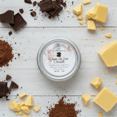 Chocolate lip scrub