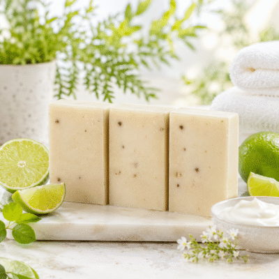 Greek Yogurt Soap Luscious Lime handmade soap barf