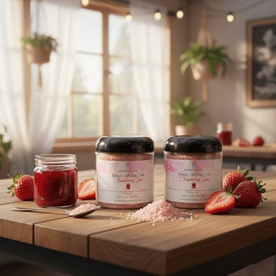 Strawberry Jam scrub