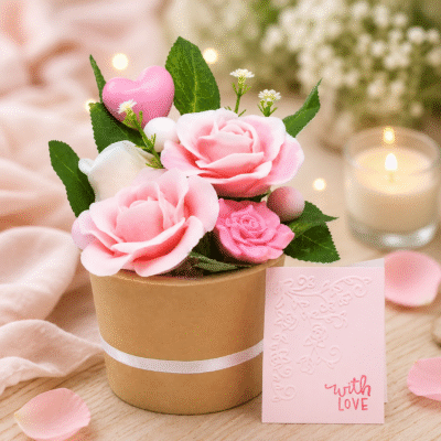 Rose Bouquet - soap flower bouquet