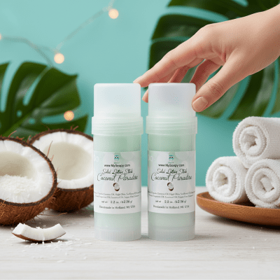 Solid lotion Coconut Paradise