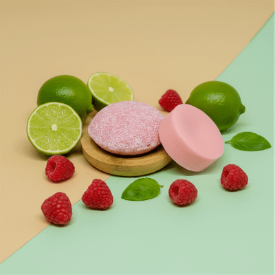 Raspberry Lime hair care set