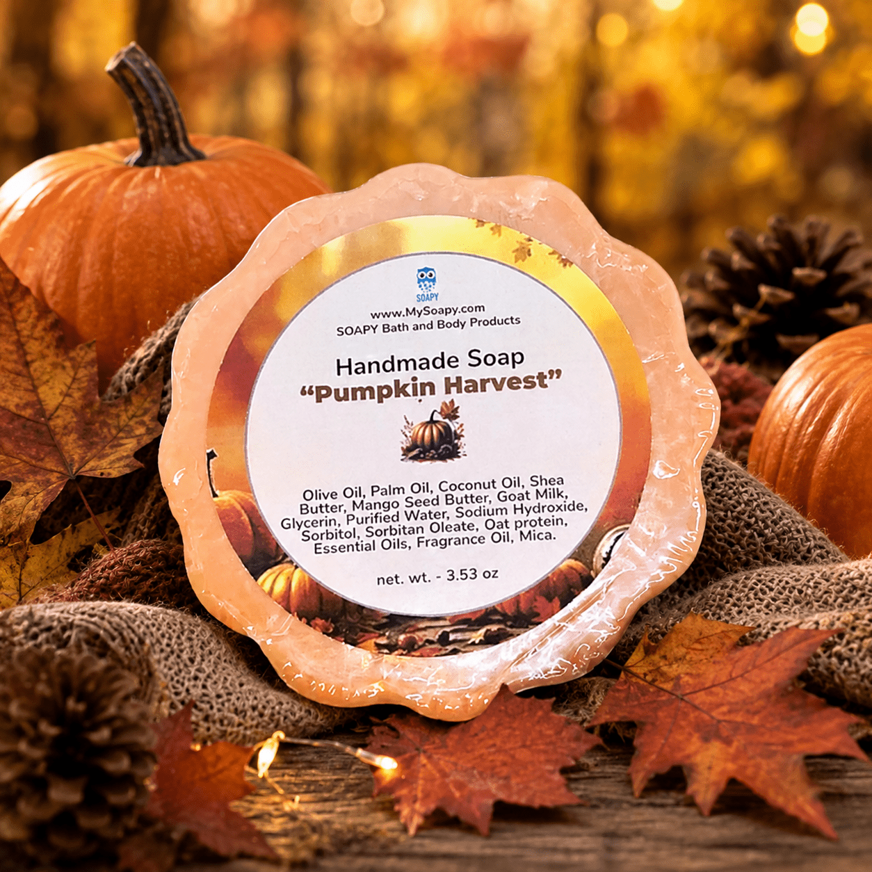 Pumpkin Harvest Soap Bar