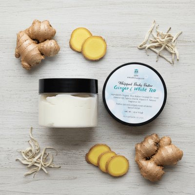 Ginger White Tea whipped body butter