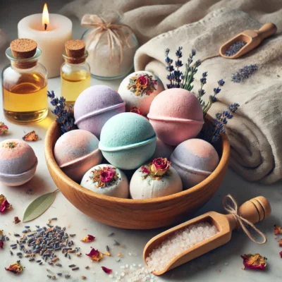 Artisanal Bath Bombs for Relaxation