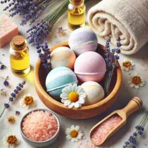 Organic Bath Bombs for Relaxation