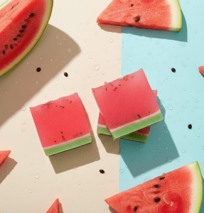 Watermelon soap