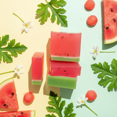 Watermelon soap