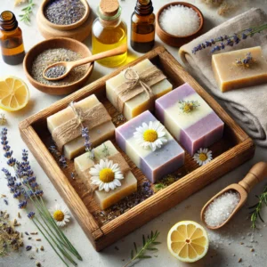 Handmade soaps with essential oils benefits