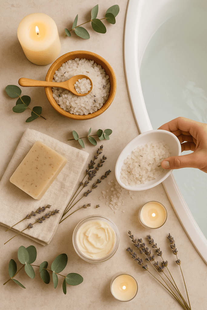 Soapy Bath and Body Products