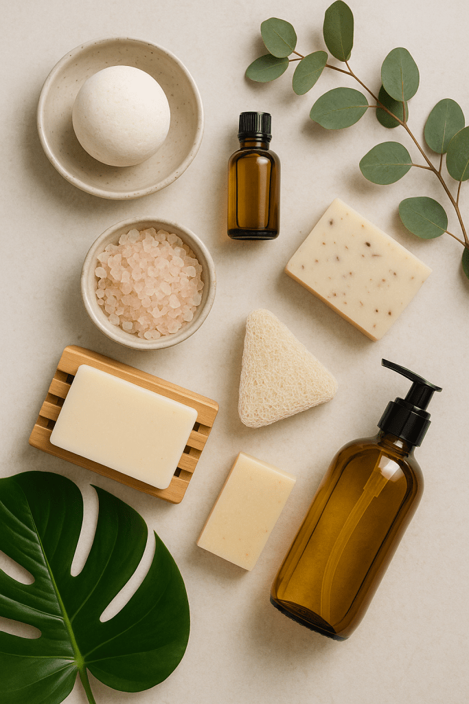 Soapy Bath and Body Products