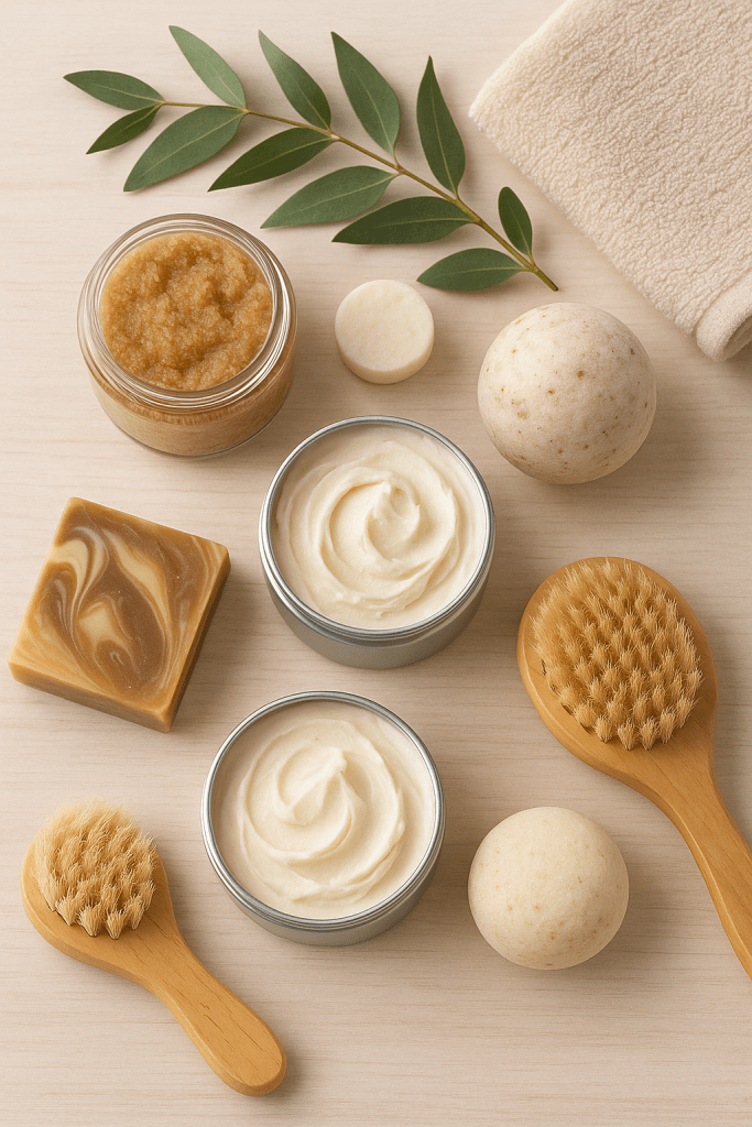 Soapy Bath and Body Products