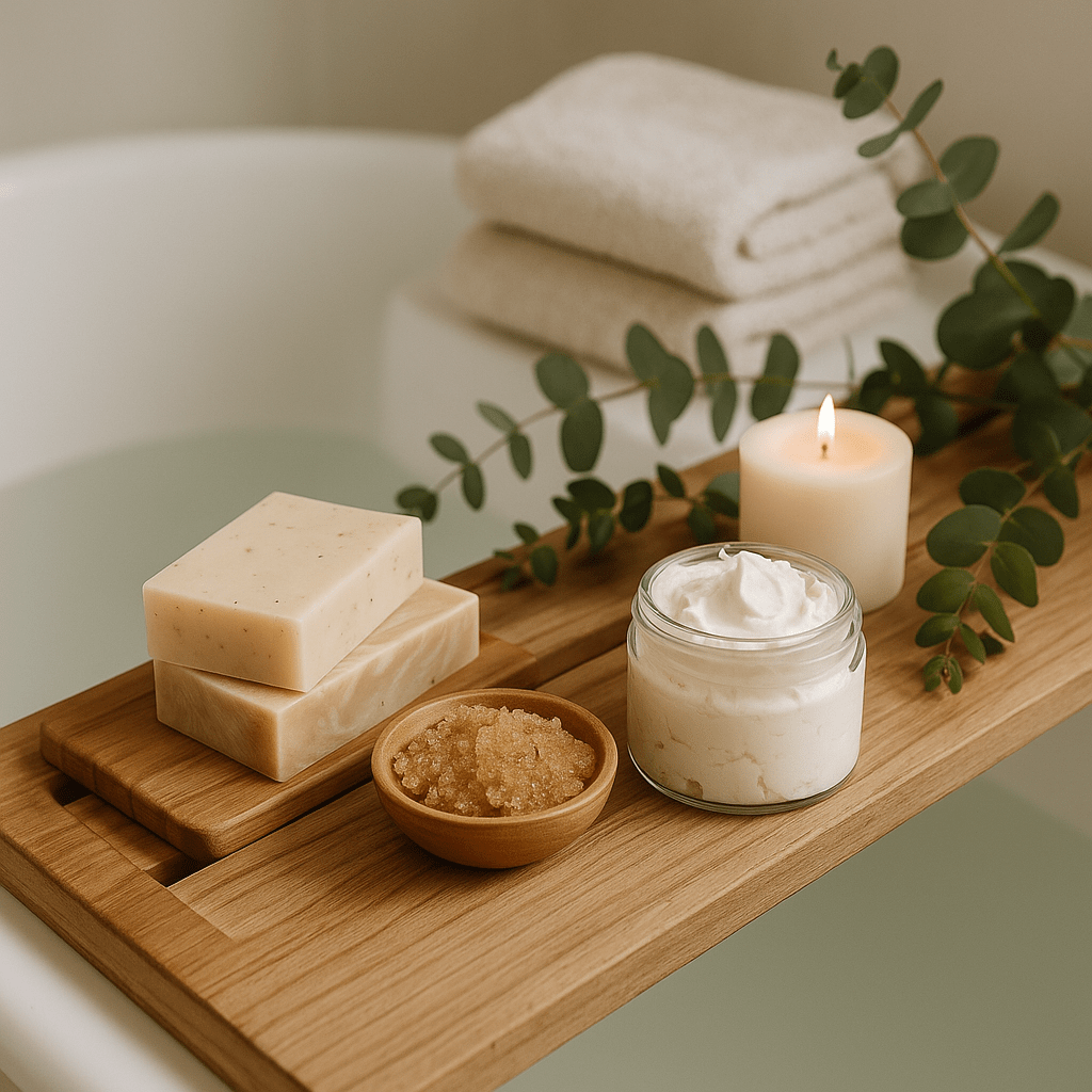 Soapy Bath and Body Products
