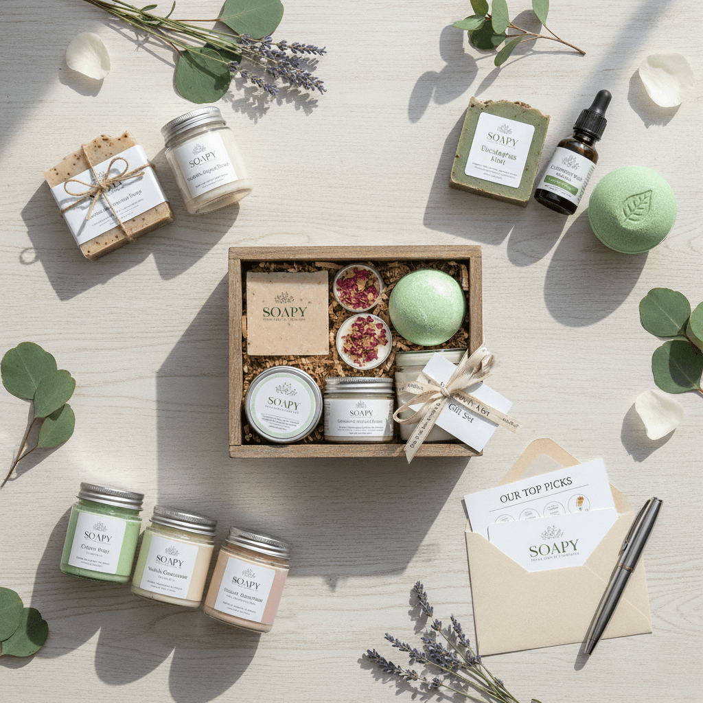 Soapy Bath and Body Products