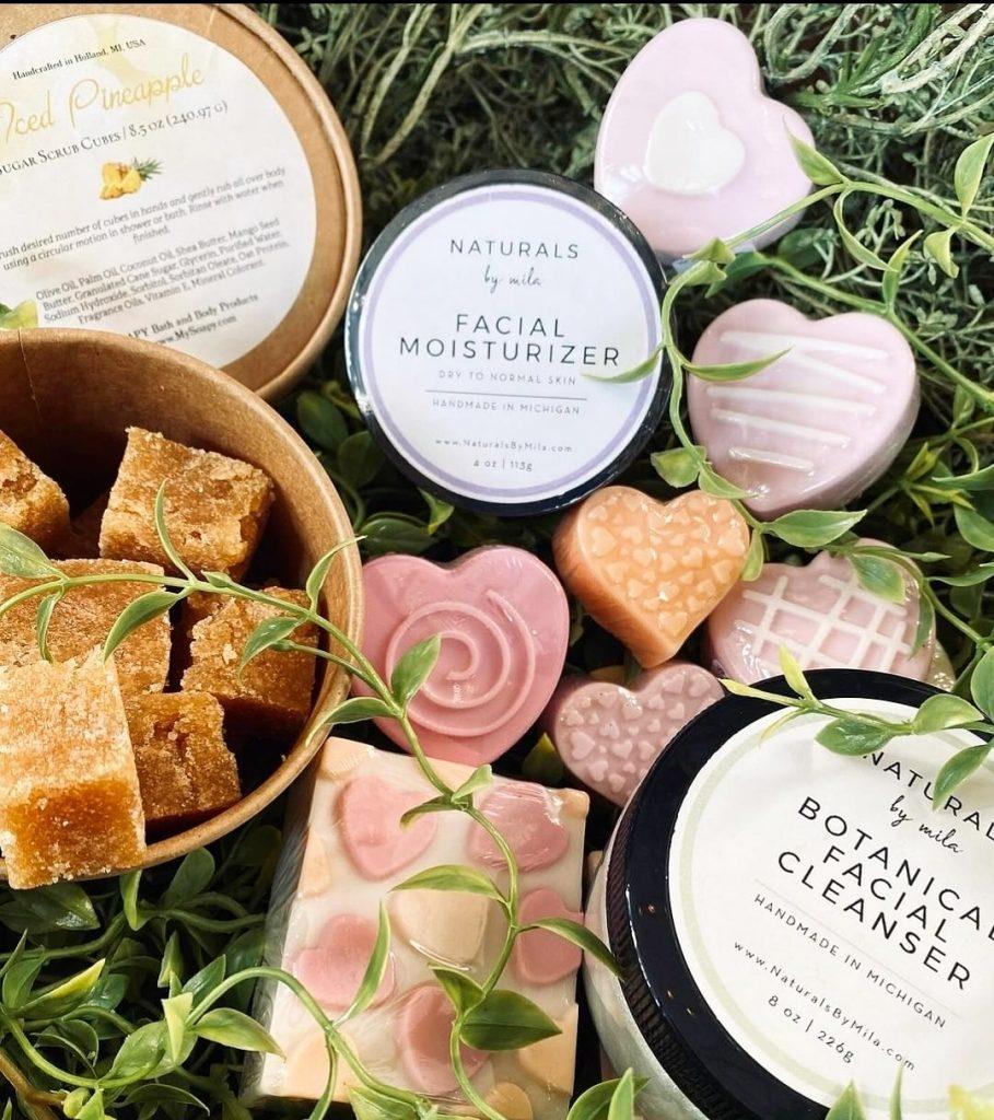 Soapy Bath and Body Products