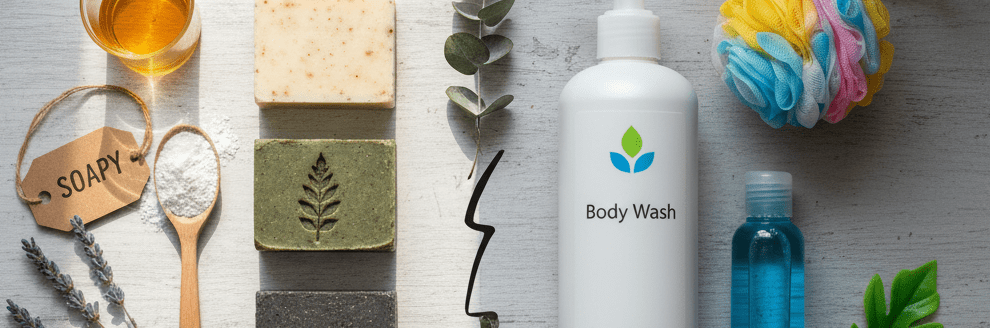 Soapy Bath and Body Products