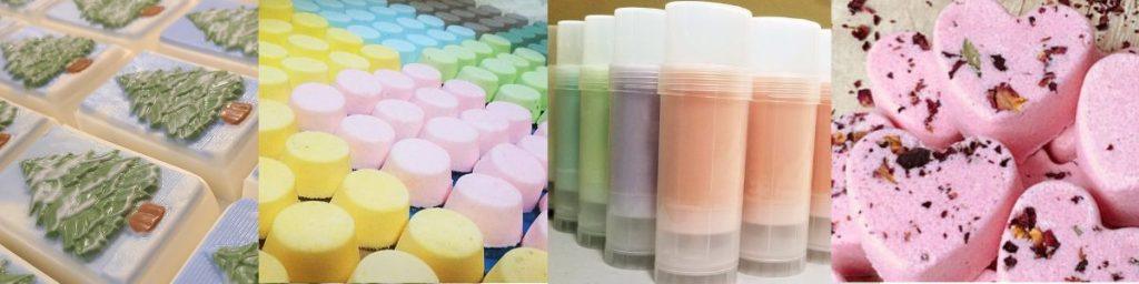 Soapy Bath and Body Products