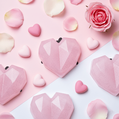 Heart Melt soap