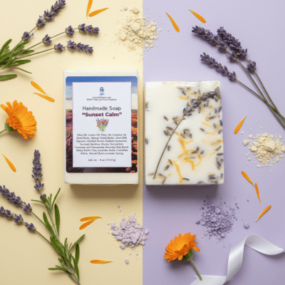Sunset Calm soap