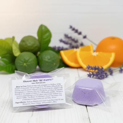 Shower Melts "BE HAPPY"