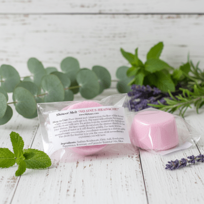 Shower Melts "NO SINUS HEADACHE!"
