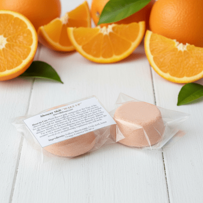 Shower Melts "WAKE UP"