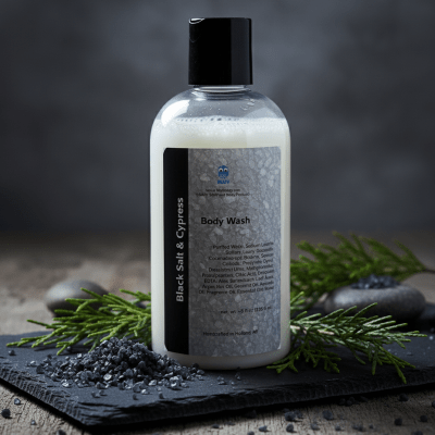 Black Salt and Cypress wash