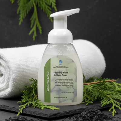 White Tea Pear foaming Soap
