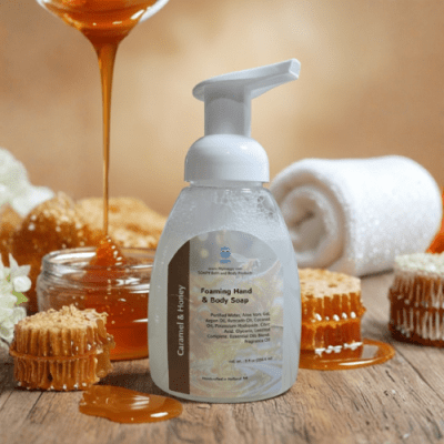 foaming soap Caramel and Honey