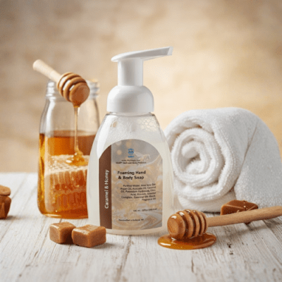 foaming soap Caramel and Honey
