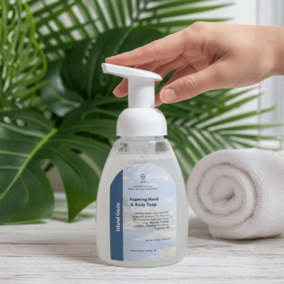 foaming soap Island Oasis