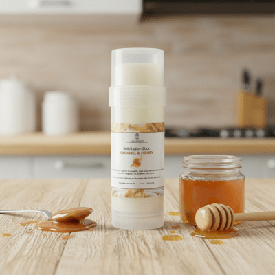 solid lotion Caramel and Honey