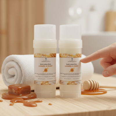 solid lotion Caramel and Honey