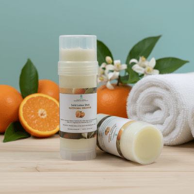 solid lotion Satsuma Orange