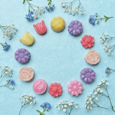 Creamy Bath Melts - Silk & Petal