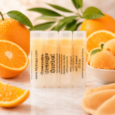 Orange Sorbet Lip Balms