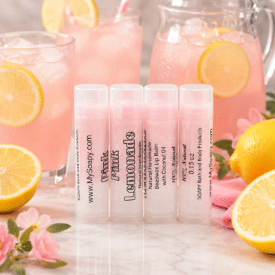 Pink Lemonade lip balms