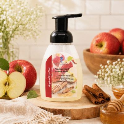 Apple of My Chai pump soap