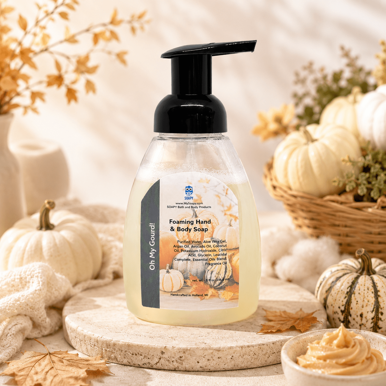 Oh My Gourd pump soap
